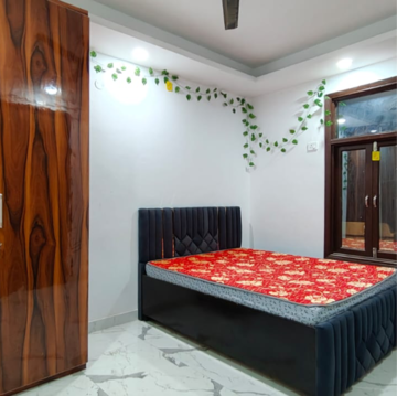 Bedroom in 1 BHK Builder Floor at Saket – for Rent