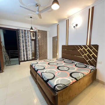 Bedroom in 1 BHK Builder Floor at Saket – for Rent