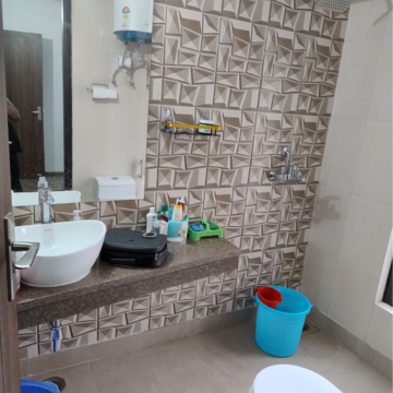 Bathroom in 3 BHK Apartment at ABA Coco County, Sector 112 – for Rent