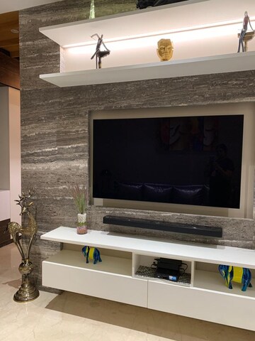 Master Bedroom in 3 BHK Apartment at Omkar Alta Monte, Malad East – for Rent