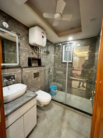 Bathroom in 4 BHK Builder Floor at Sector 42 – for Rent