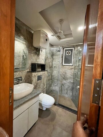 Bathroom in 4 BHK Builder Floor at Sector 42 – for Rent