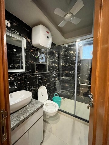 Bathroom in 4 BHK Builder Floor at Sector 42 – for Rent