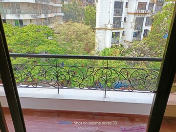 Balcony in 3 BHK Apartment at Jolly Bhavan, Khar West – for Rent