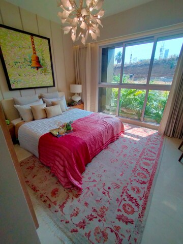 Bedroom in 3 BHK Apartment at Piramal Revanta Ravin, Mulund West – for Sale
