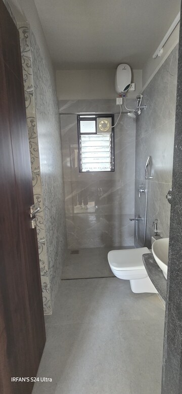 Bathroom in 2 BHK Apartment at Harsh Vista, Mahim – for Rent