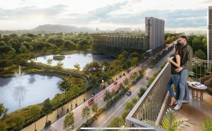 Balcony, kalpataru-parkcity 2 Bedroom 615 Sq.Ft. Apartment In Kolshet Road Thane 8272190