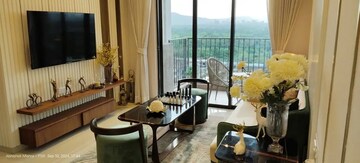 Master Bedroom in 2 BHK Apartment at Ashar Pulse, Majiwada – for Sale