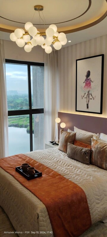 Bedroom in 2 BHK Apartment at Dosti West County, Balkum Pada – for Sale