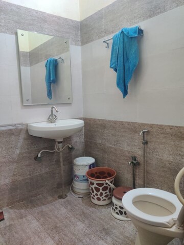 Bathroom in 1 BHK Independent House at Sahar Plaza Indira Nagar, Indira Nagar – for Rent