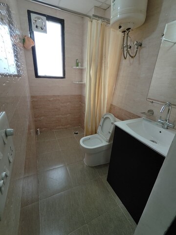 Bathroom in 3 BHK Builder Floor at Ansal Plaza Sector-23, Sector 23 – for Rent