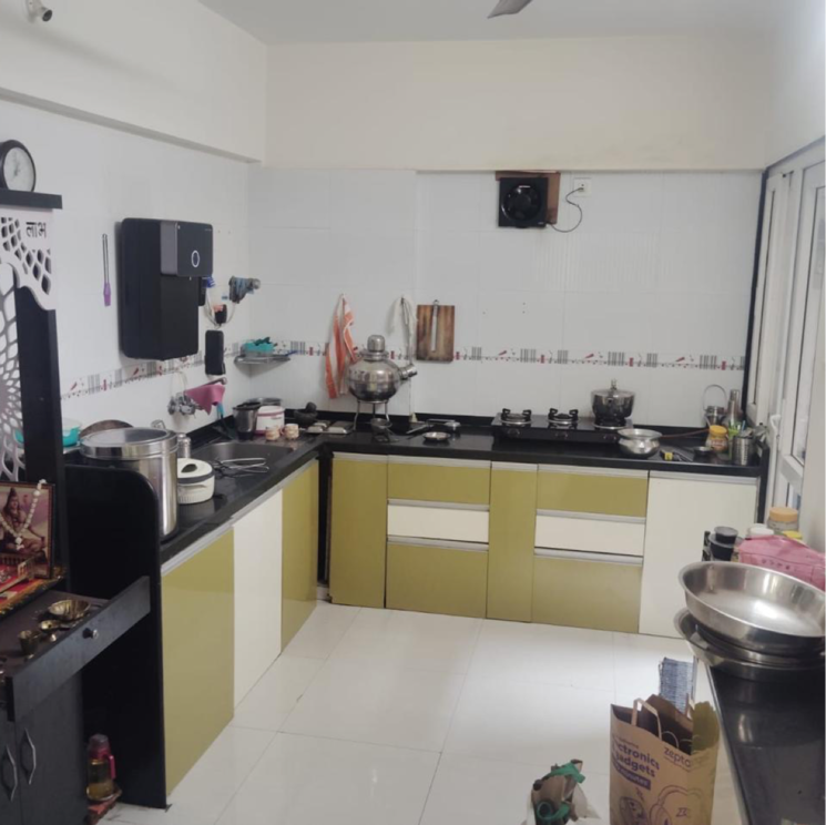 Kitchen, malpani-greens 3 Bedroom 1600 Sq.Ft. Apartment In Wakad Pune 8272354