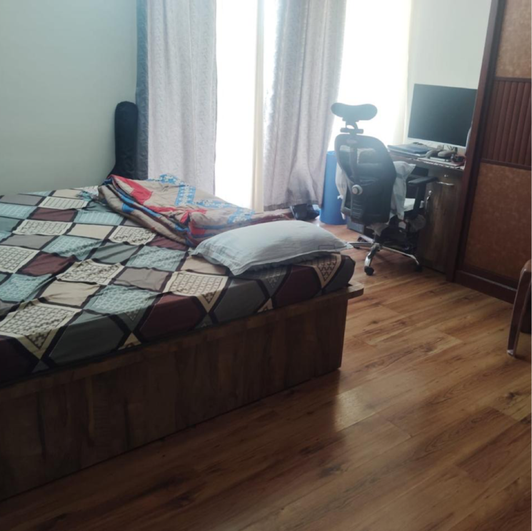 Bedroom, malpani-greens 3 Bedroom 1600 Sq.Ft. Apartment In Wakad Pune 8272354