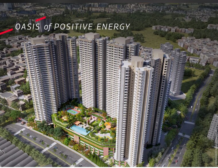 Exterior View, mahindra-vista 3 Bedroom 1061 Sq.Ft. Apartment In Kandivali East Mumbai 8272336