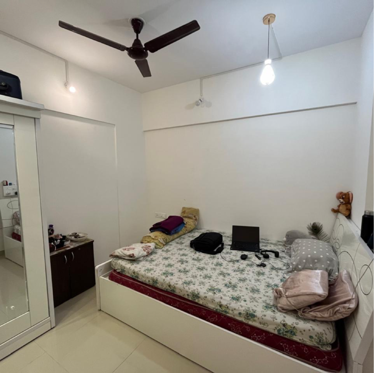 Bedroom, malpani-greens 3 Bedroom 1600 Sq.Ft. Apartment In Wakad Pune 8272354