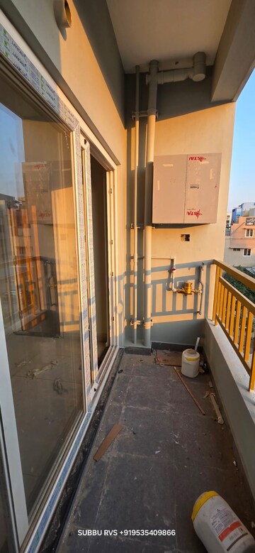 Balcony in 2 BHK Apartment at Hennur – for Rent