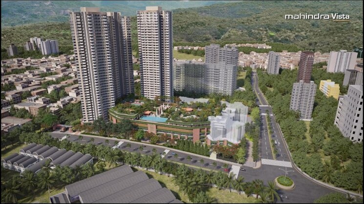 Exterior View, mahindra-vista 2 Bedroom 812 Sq.Ft. Apartment In Kandivali East Mumbai 8272376