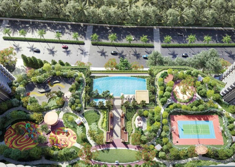 Exterior View, mahindra-vista 2 Bedroom 812 Sq.Ft. Apartment In Kandivali East Mumbai 8272376