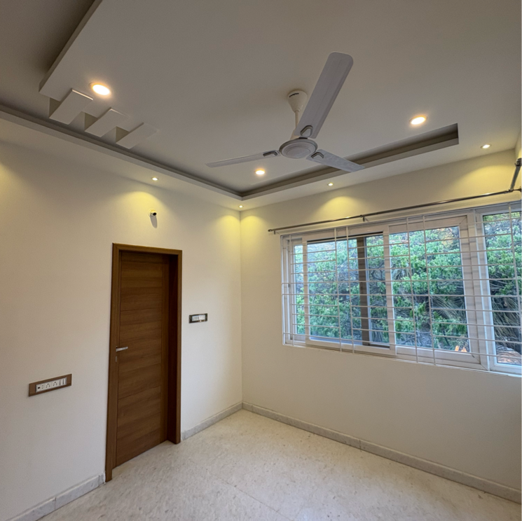 Bedroom, intact-arafa-classic 3 Bedroom 3800 Sq.Ft. Penthouse In Cooke Town Bangalore 8272389