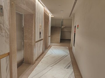 Building Lobby in 2 BHK Apartment at Godrej Woods, Sector 43 – for Rent