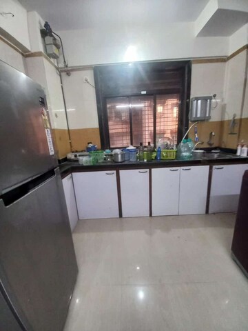 Kitchen in 1 BHK Apartment at New Krishna Tower, Kopar Khairane – for Rent