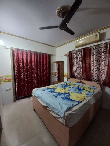 Bedroom in 1 BHK Apartment at New Krishna Tower, Kopar Khairane – for Rent