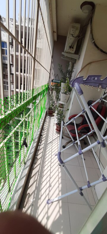 Balcony in 2 BHK Apartment at KW Srishti, Raj Nagar Extension – for Rent