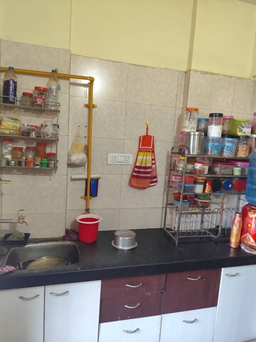 Living Room in 1 BHK Apartment at Rishabh Utopia, Bolinj – for Rent