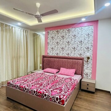 Bedroom in 4 BHK Apartment at Chandra Panorama, Sushant Golf City – for Rent