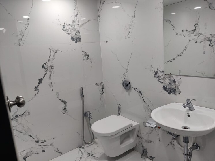Bathroom, sdf-7-seepz Commercial Office Space 9800 Sq.Ft. In Andheri East Mumbai 8272876