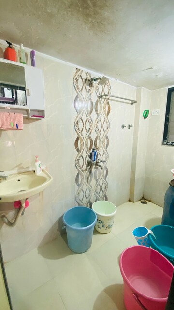 Bathroom in 1 BHK Apartment at Maitreya CHS Khanda Colony, Khanda Colony – for Rent