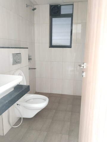 Bathroom in 1 BHK Apartment at Godrej City Panvel Phase 1, Poyanje – for Rent