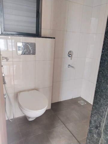 Bathroom in 1 BHK Apartment at Godrej City Panvel Phase 1, Poyanje – for Rent