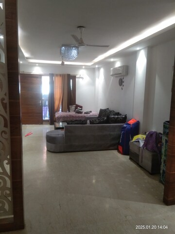 Living Room in 3 BHK Builder Floor at Chittaranjan Park – for Rent