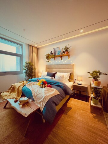 Bedroom in 3.5 BHK Builder Floor at Signature Global Daxin Vistas, Bhondsi – for Sale