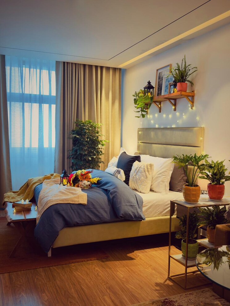 Bedroom, signature-global-daxin-vistas 3.5 Bedroom 1550 Sq.Ft. Builder Floor In Bhondsi Gurgaon 8273142