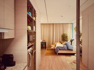Bedroom in 3.5 BHK Builder Floor at Signature Global Daxin Vistas, Bhondsi – for Sale