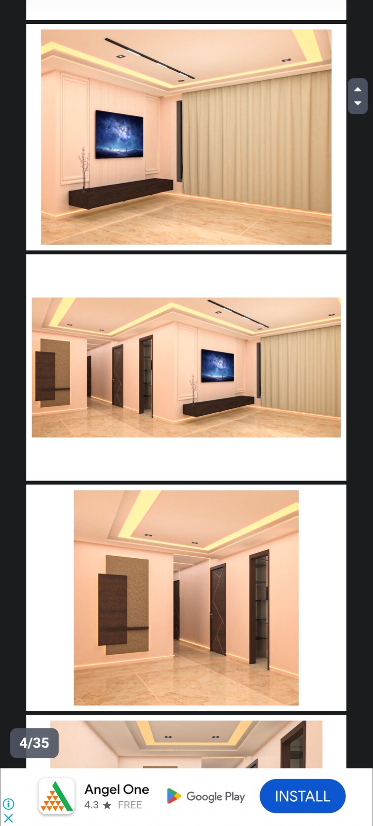 Exterior View, greater kailash 3 Bedroom 250 Sq.Yd. Builder Floor In Greater Kailash Delhi 8273354