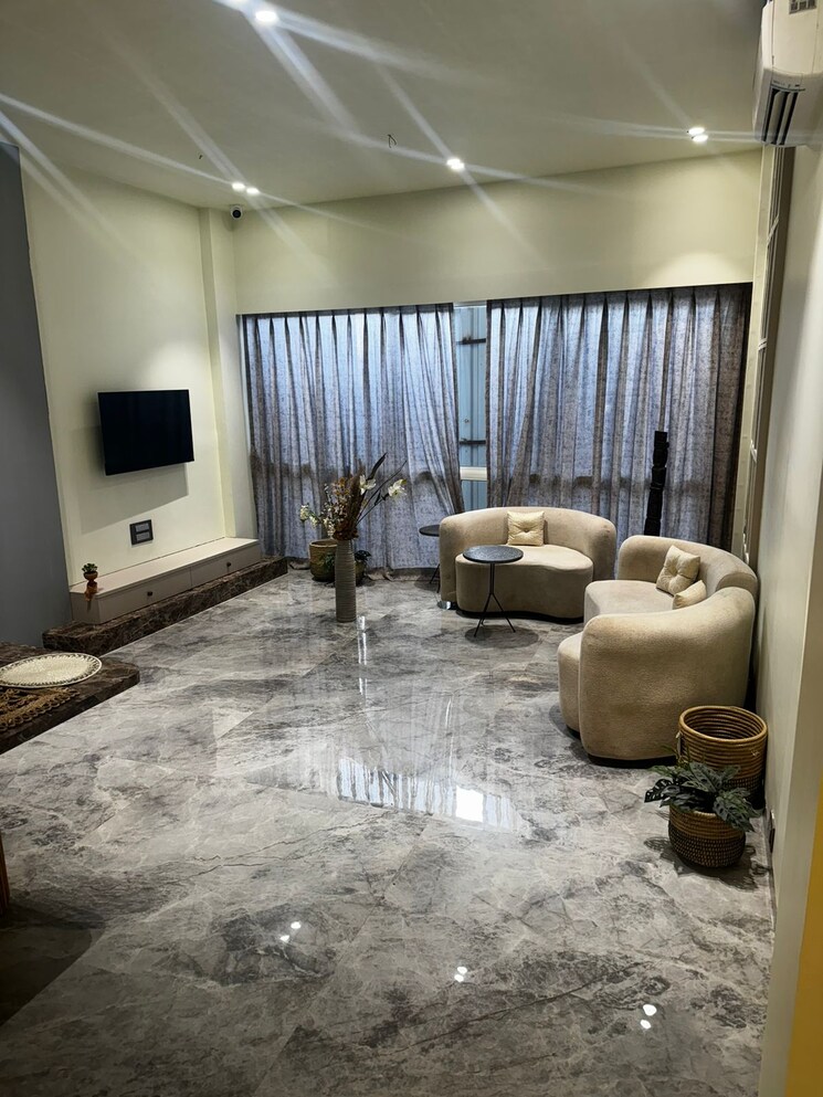 Living Room, origin-meridian-court 2 Bedroom 610 Sq.Ft. Apartment In Kandivali West Mumbai 8273476