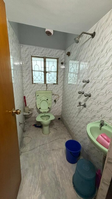 Bathroom in 2 BHK Apartment at Raj Nagar Extension – for Rent