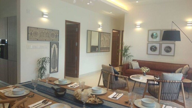 Living Room, godrej-nature-plus 2 Bedroom 1385 Sq.Ft. Apartment In Sohna Sector 33 Gurgaon 8273643