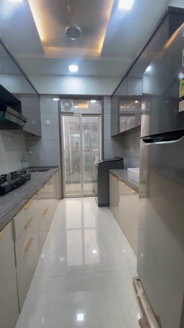 Kitchen in 1 BHK Apartment at Mangeshi Tulip, Kalyan West – for Sale