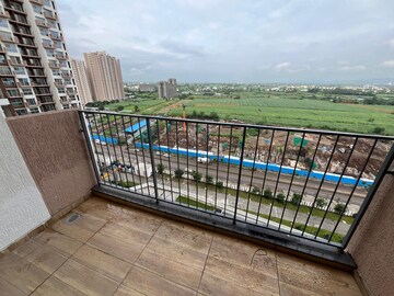 Balcony in 2 BHK Apartment at Godrej Boulevard, Manjari – for Rent