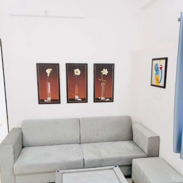 Living Room in 1 BHK Apartment at Wadgaon Sheri – for Rent