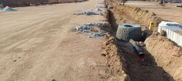  Plot – Exterior View View at SR Rock Town, Mazidpur - for Sale