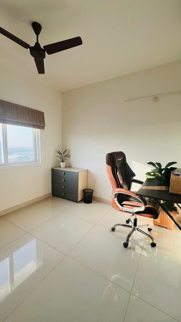 Living Room in 3 BHK Apartment at Prestige Tranquil, Kokapet – for Rent