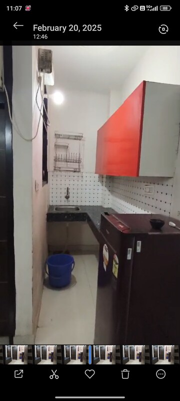 Master Bedroom in 1 RK Builder Floor at DLF City Phase III, Sector 24 – for Rent