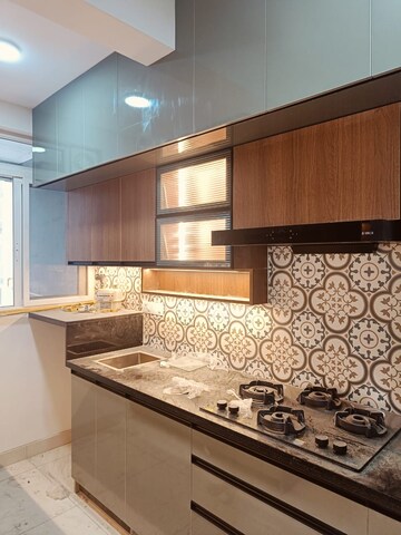 Kitchen in 2.5 BHK Apartment at Brigade Cornerstone Utopia, Varthur – for Rent