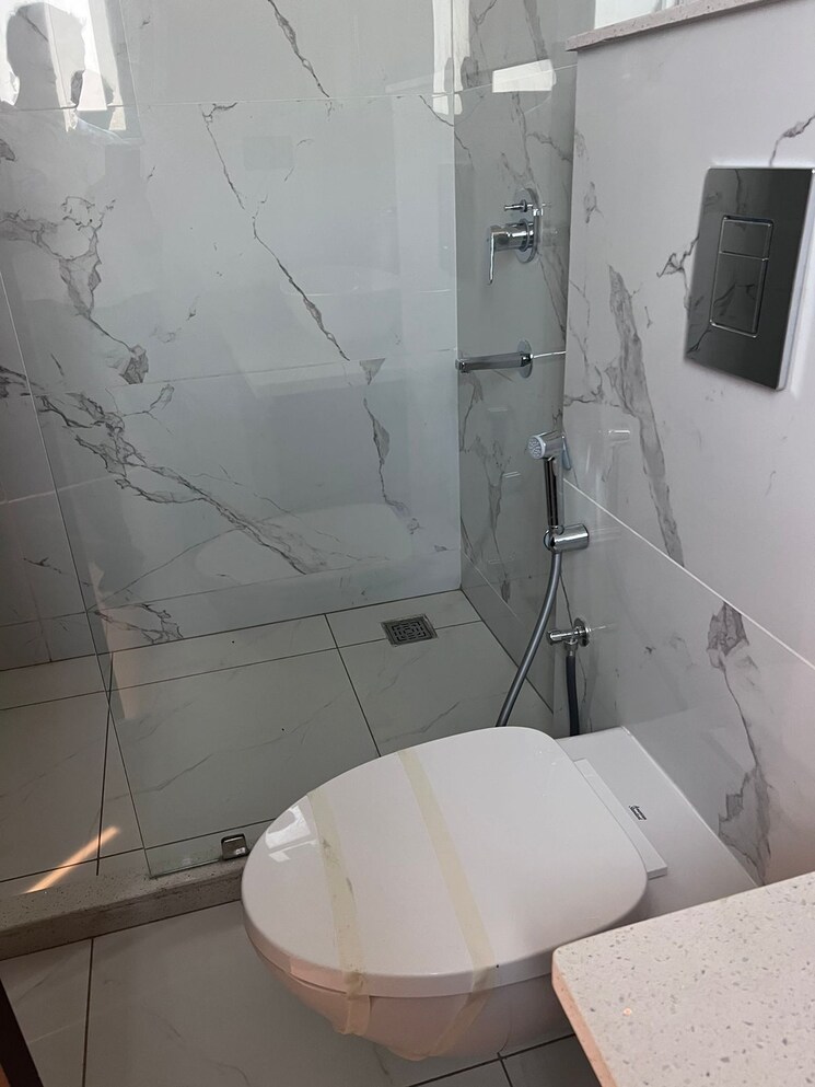 Bathroom, adani-samsara-vilasa 4 Bedroom 3000 Sq.Ft. Builder Floor In Sector 63 Gurgaon 8274545