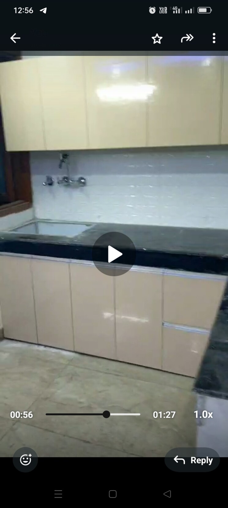 Kitchen, dwarka mor 2 Bedroom 539 Sq.Ft. Builder Floor In Dwarka Mor Delhi 8274572